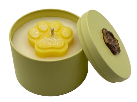 Vela de Soya “Amo mis Patitas” – (Peso Neto 6 Onzas)